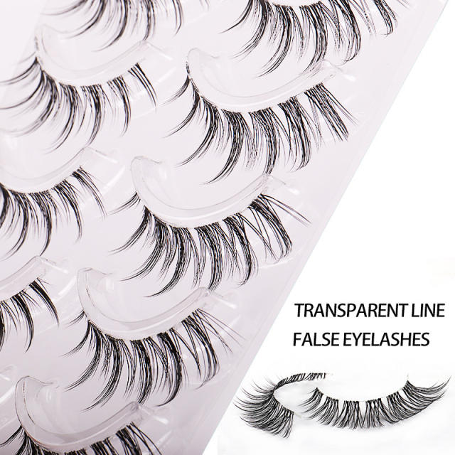5pair women false eyelashes