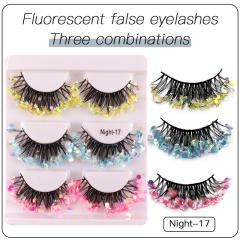 Party queen luminous false eyelashes