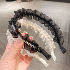Korean fashion elgant mesh headband