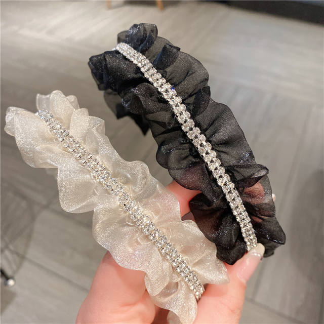 Korean fashion elgant mesh headband