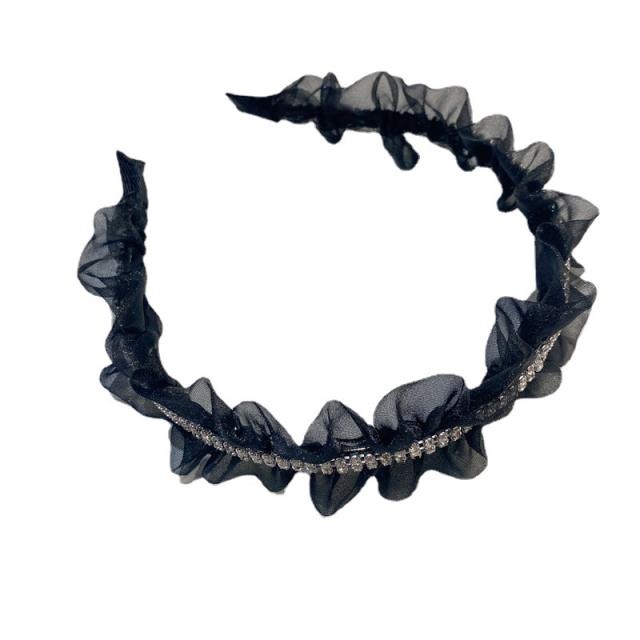 Korean fashion elgant mesh headband