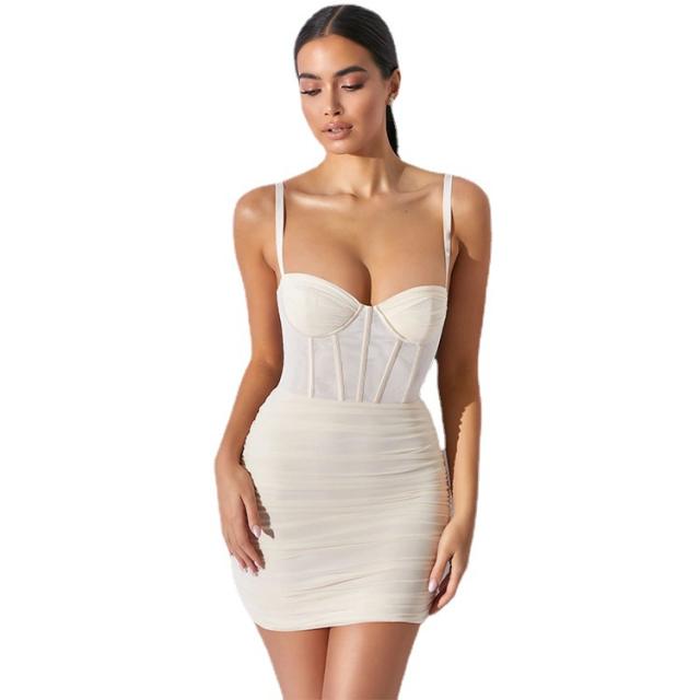 Hot sale sexy bodycon corset dress