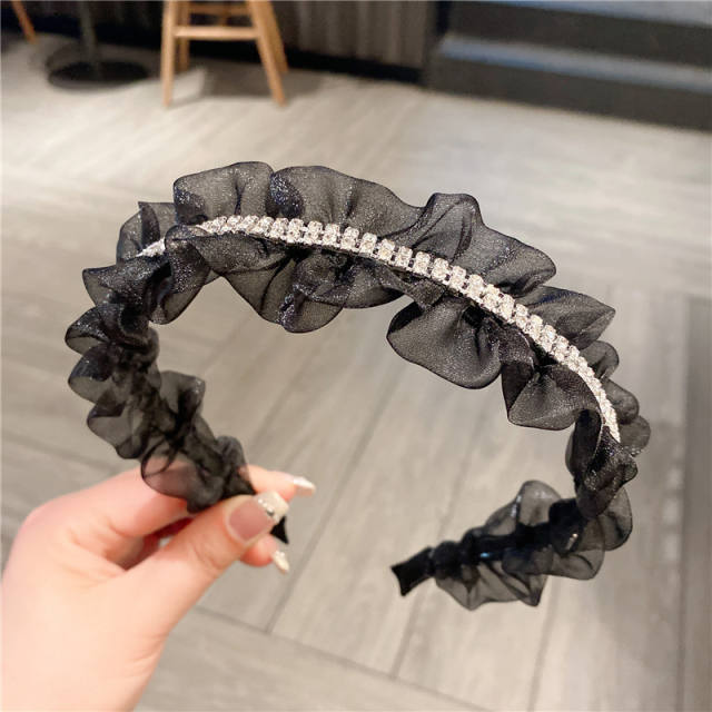 Korean fashion elgant mesh headband