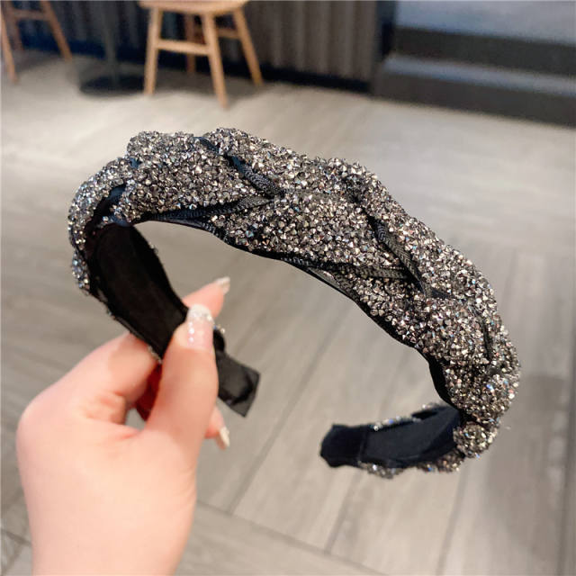 Super shiny braid headband