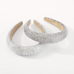 Luxury rhinestone diamond padded headband