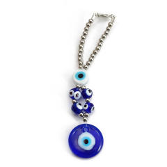 Creative blue eye evil eye keychain