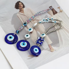 Creative blue eye evil eye keychain