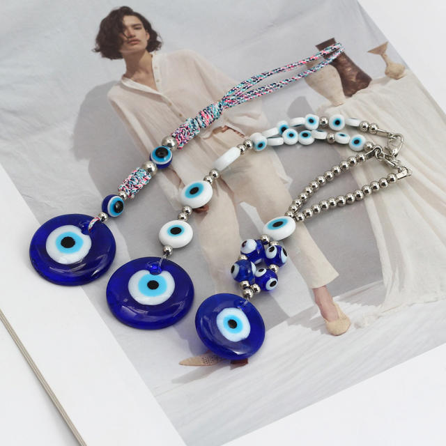 Creative blue eye evil eye keychain
