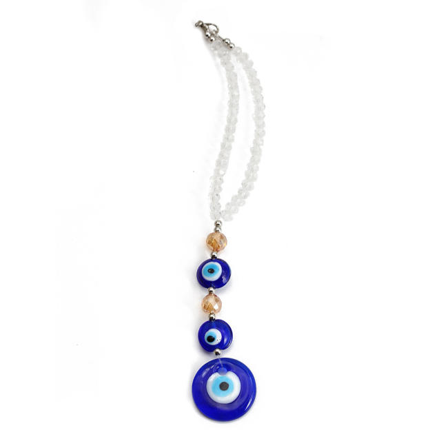 Creative blue eye evil eye keychain