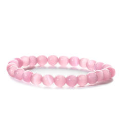 Hot sale easy match colorful natural stone bead bracelet