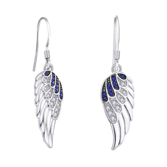 Hot sale locket angel wing color rhinestone mother's day necklace
