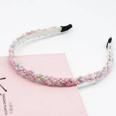 New design bead braid headband