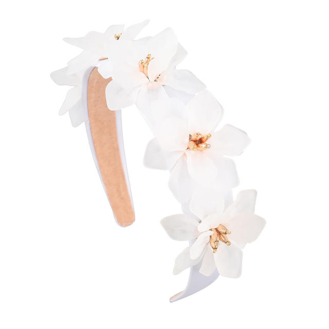 Spring design resin flower headband