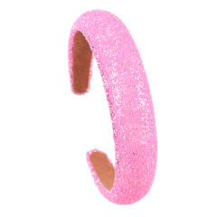 Occident fashion party gliter padded headband