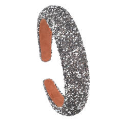 Occident fashion party gliter padded headband