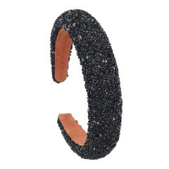 Occident fashion party gliter padded headband