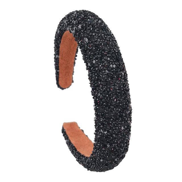 Occident fashion party gliter padded headband