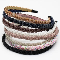 New design bead braid headband
