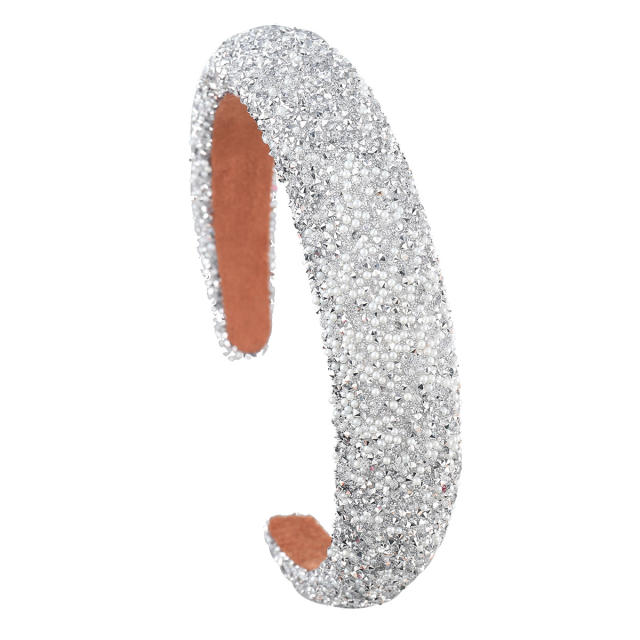 Occident fashion party gliter padded headband