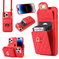 Hot sale plain color quilted mini phone bag