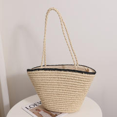 New design large capacity straw tote bag