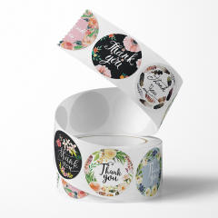 INS trend wedding thank you stickers 500pcs