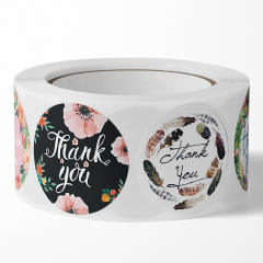 INS trend wedding thank you stickers 500pcs