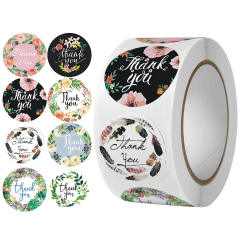 INS trend wedding thank you stickers 500pcs