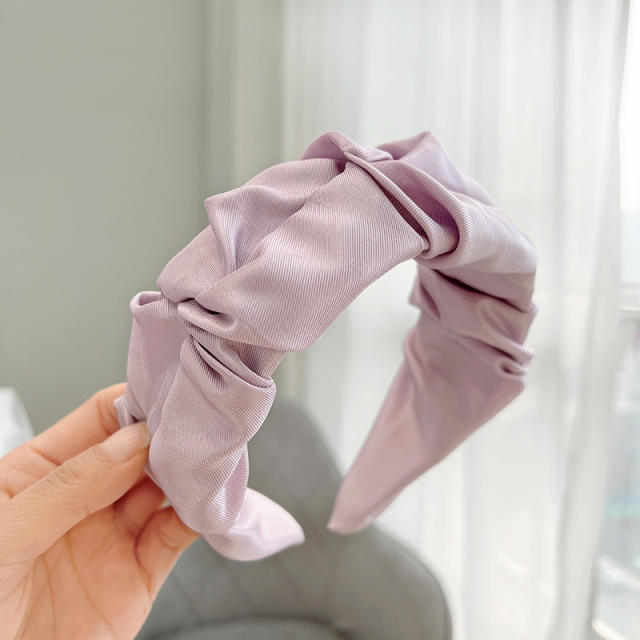 Korean fashion sweet purple color series headband