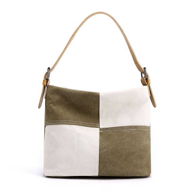 Popular canvas easy match tote bag