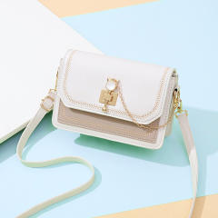 Sweet cat buckle women crossbody bag