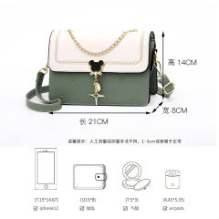 Easy match qulited crossbody bag