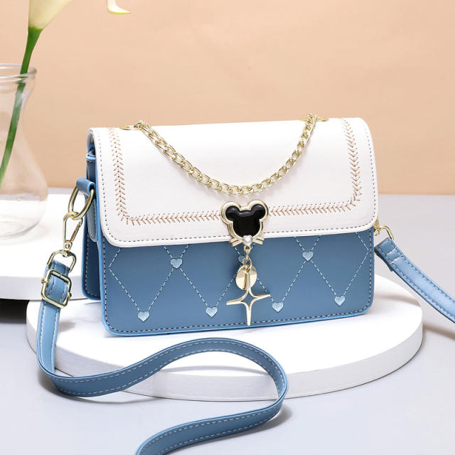 Easy match qulited crossbody bag