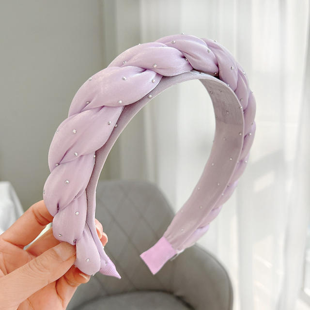 Korean fashion sweet purple color series headband