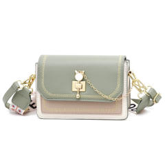 Sweet cat buckle women crossbody bag
