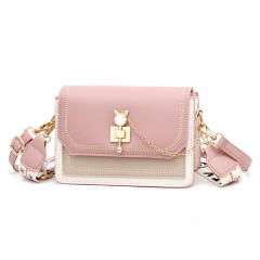 Sweet cat buckle women crossbody bag