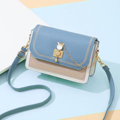 Sweet cat buckle women crossbody bag