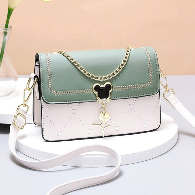 Easy match qulited crossbody bag