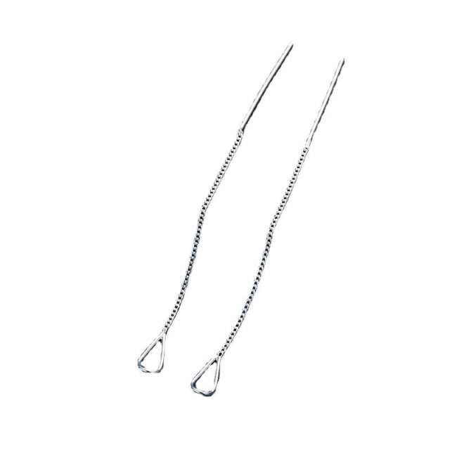 Sterling silver threader earrings