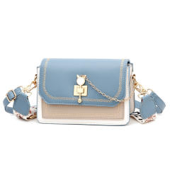 Sweet cat buckle women crossbody bag