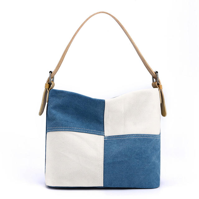 Popular canvas easy match tote bag