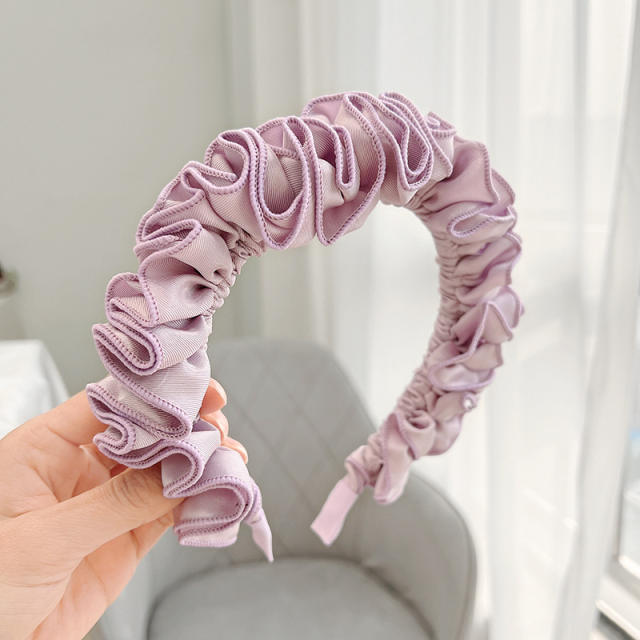 Korean fashion sweet purple color series headband