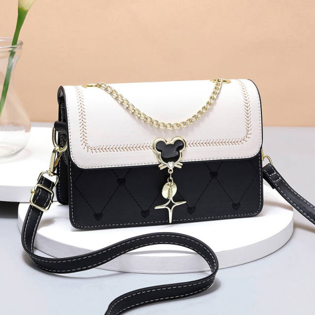 Easy match qulited crossbody bag