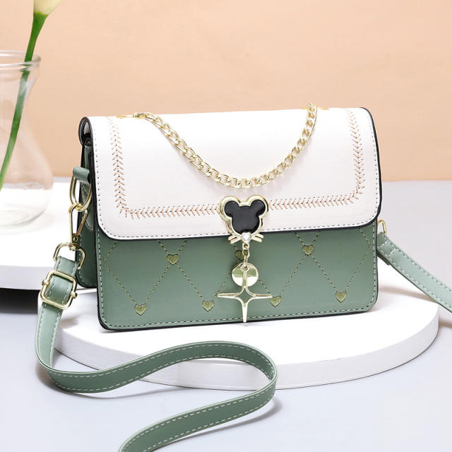 Easy match qulited crossbody bag