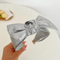 Sweet plain color bunny headband