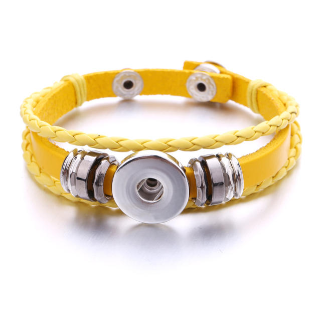 Personality hot sale snap jewelry bracelet