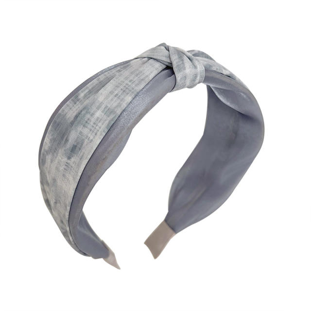 Spring design tie dry knotted headband