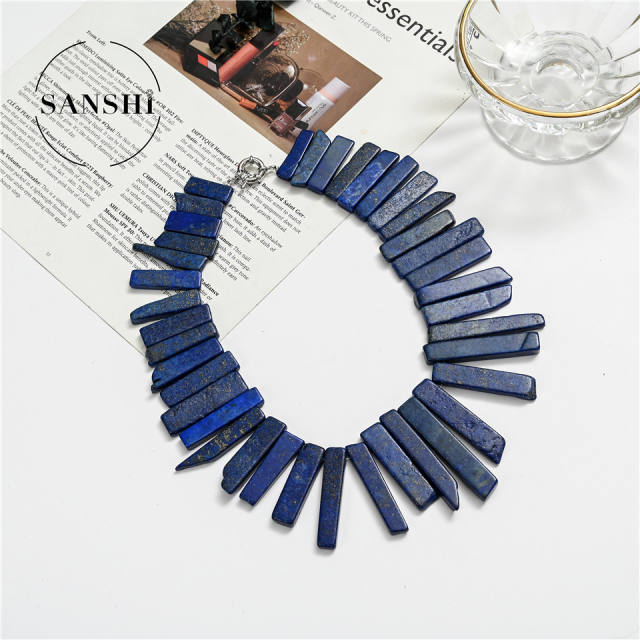 Natural crystal necklace