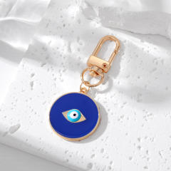 Popular blue color sereis evil eye keychain