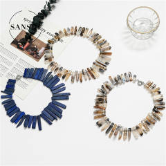 Natural crystal necklace